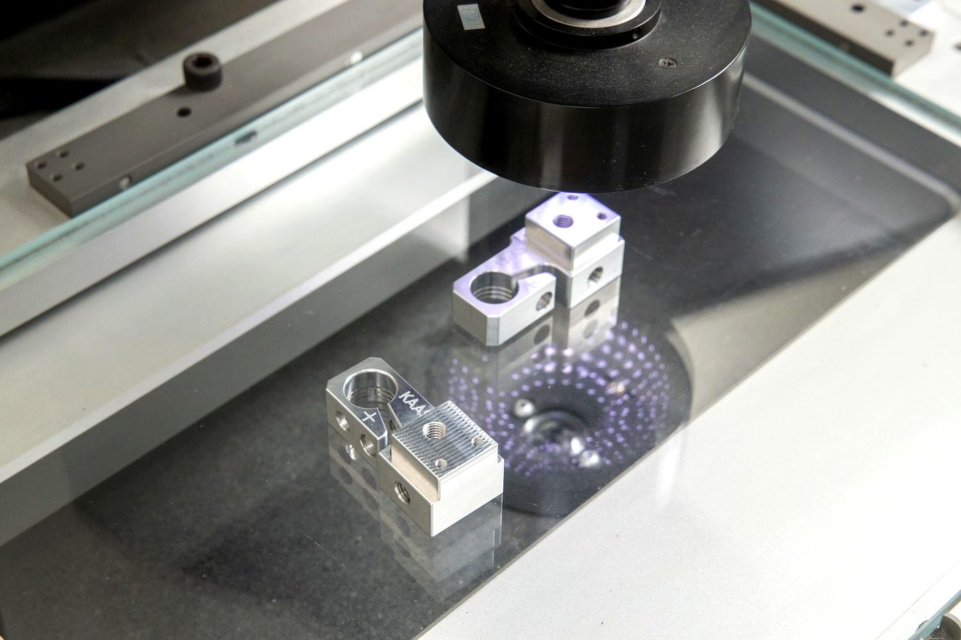 Optical measurement of a finished terminal