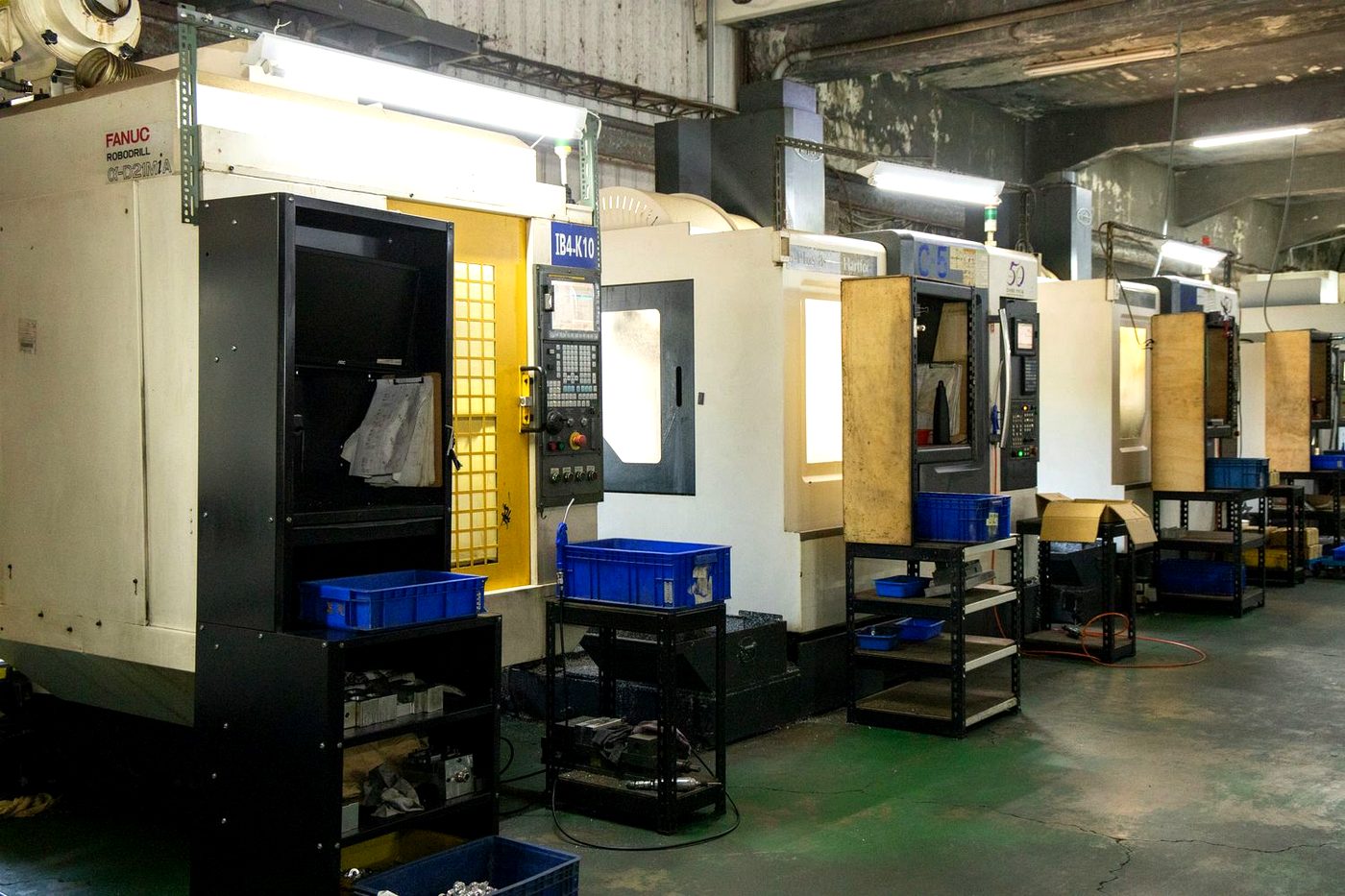 Machines running unattended between setups