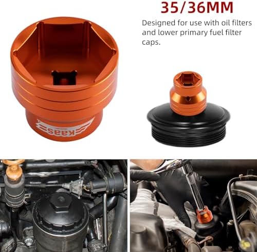 24mm / 36mm Reversible Oil Filter Socket